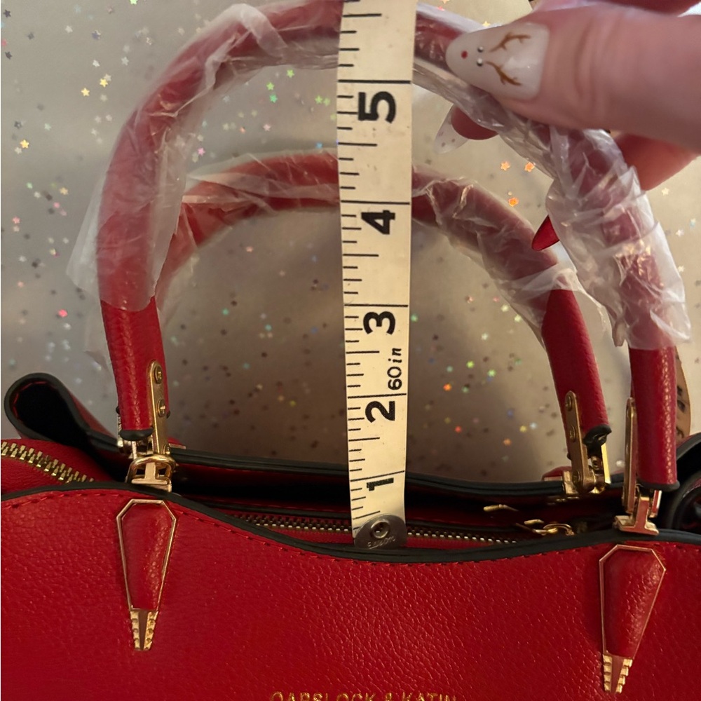 Red Women's Bag - Picture 3 of 5